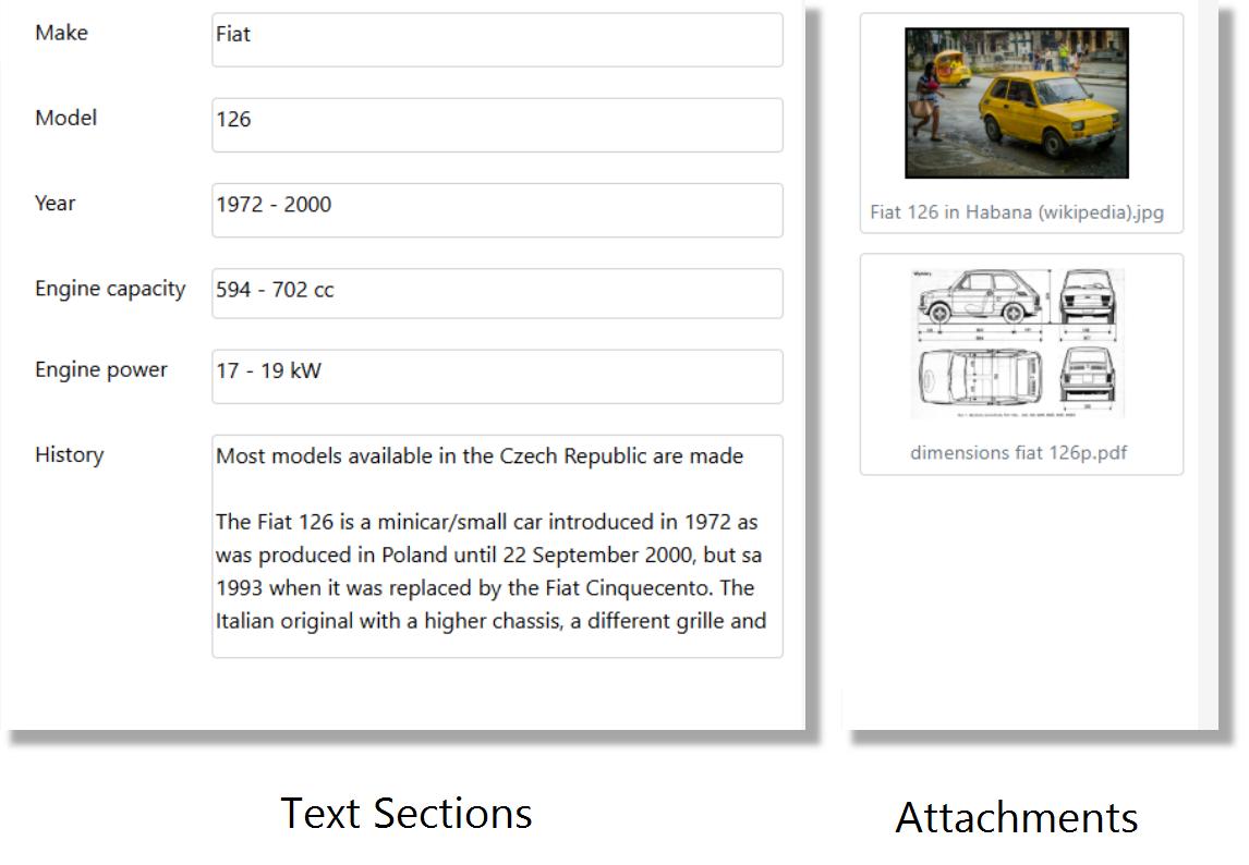 example of exported pdf