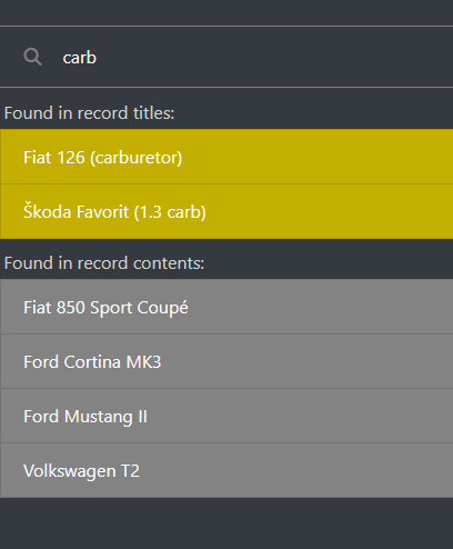 example of exported pdf